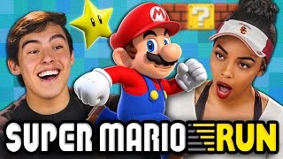 SUPER MARIO RUN (Teens React: Gaming)