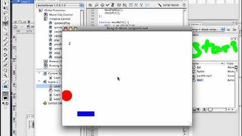 Flash Tutorial:  Pong Scores