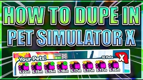 [NEW] ROBLOX | Pet Simulator X Dupe Script Hack | Infinite Pets | Powerful Pets | *PASTEBIN 2021*