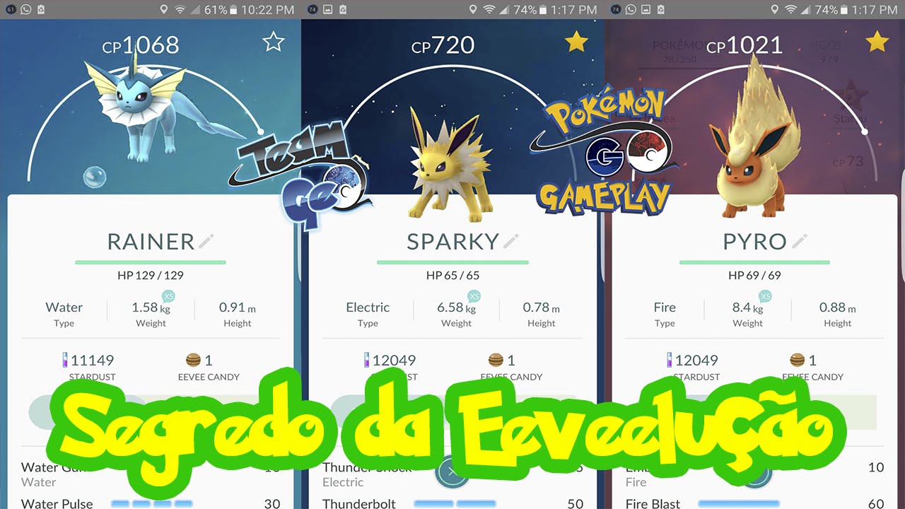 Capturou um Eevee? Saiba como escolher sua evolução em Pokémon Go - Olhar  Digital