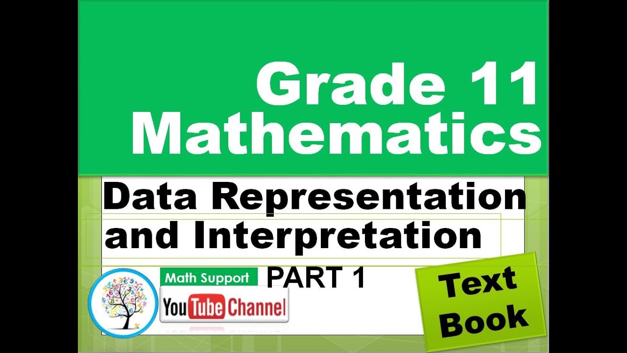 data representation and interpretation grade 11