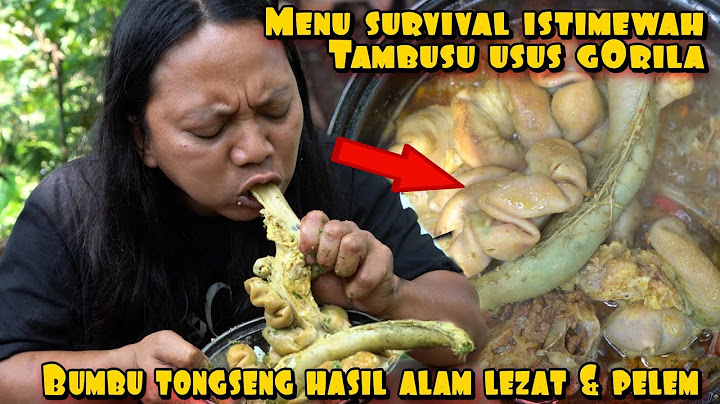 MUKBANG G0R1L4 INTESTINE SPECIAL SURVIVAL MENU