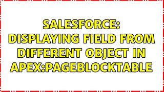 Salesforce Displaying Field From Different Object In Apexpageblocktable