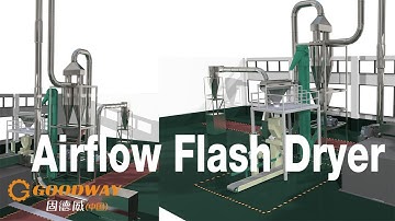 Airflow Flash Dryer 3D working video