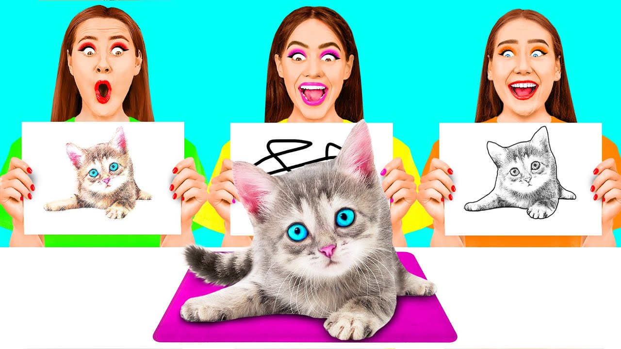 Who Draws it Better Take The Prize | Drawing Hacks by 4Teen Challenge ...
