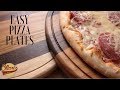 DIY Pizza Plates from scrap wood