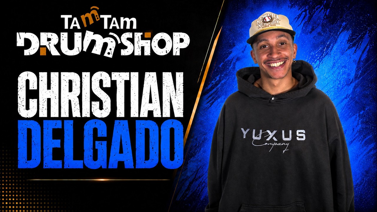 Christian Delgado como no lo habías visto antes #tamtampercusion