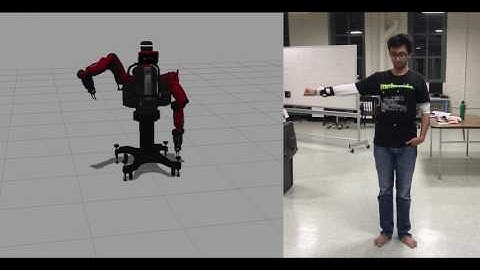 Teleoperation of Baxter Robot (Real Time)