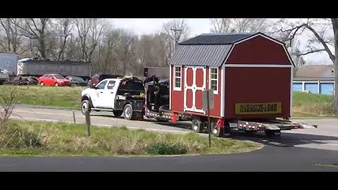 Graceland Portable Buildings Delivery Instructions
