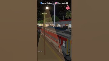 02504 Cros LTT Express & Fright Train At Loop Line Waiting For Signal #shorts #gaming #msts