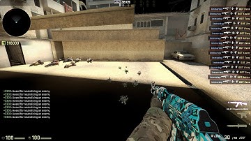 CS:GO Weird Bug Found When Stuck Inside A Wall