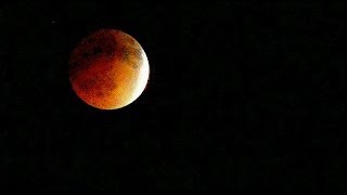 Lunar Eclipse Blood Moon HD April 14, 2014 HD Los Angeles