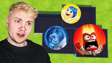 Sims 4 but every room is a different Inside Out emotion