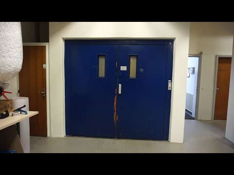 Machine Room Tour Original 1971 Lifton Hydraulic Elevator Teknologisk Institut Aarhus Denmark