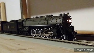 HO Scale Brass Overland Models RF&P 4-8-4 General with DCC Tsunami2 Sound Decoders