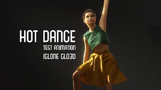 Hot Dancing Girl | 3D Animation | iClone | Clo3D