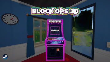 Arcade Machine in my FPS Game! - Block Ops 3D (Unity 2025)