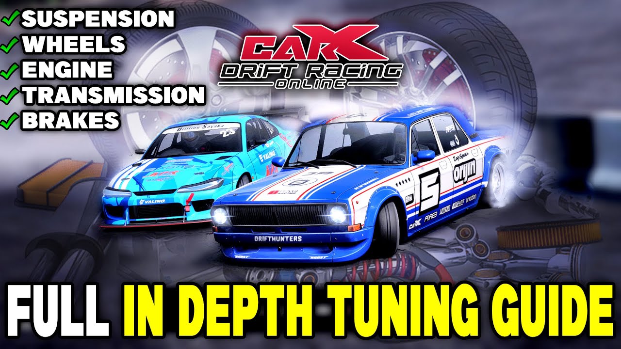 CarX Drift Racing Online Tuning Guide For PS4 XBOX PC 