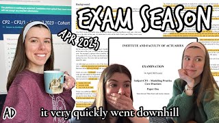 I messed up. ACTUARIAL EXAM SEASON DIARY (IFoA student)