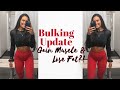 Bulking Update || BUILDING MUSCLE &amp; LOSING FAT?!?! || Negative Self Talk...Ep.2 Muscle with Makayla