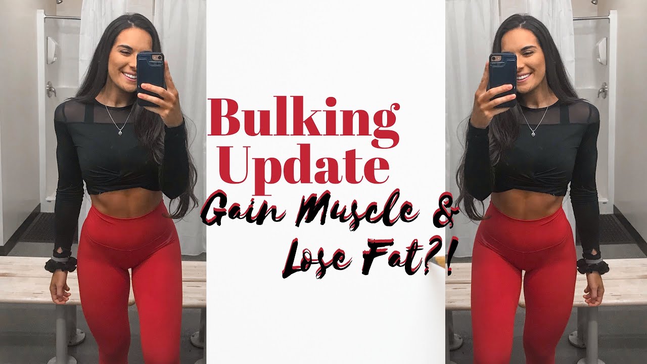 Bulking Update || BUILDING MUSCLE & LOSING FAT?!?! || Negative Self Talk...Ep.2 Muscle with Maka