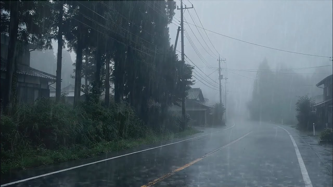 Звуки Сильного Дождя и Мягкого Грома для Глубокого Сна и Полного Расслабления