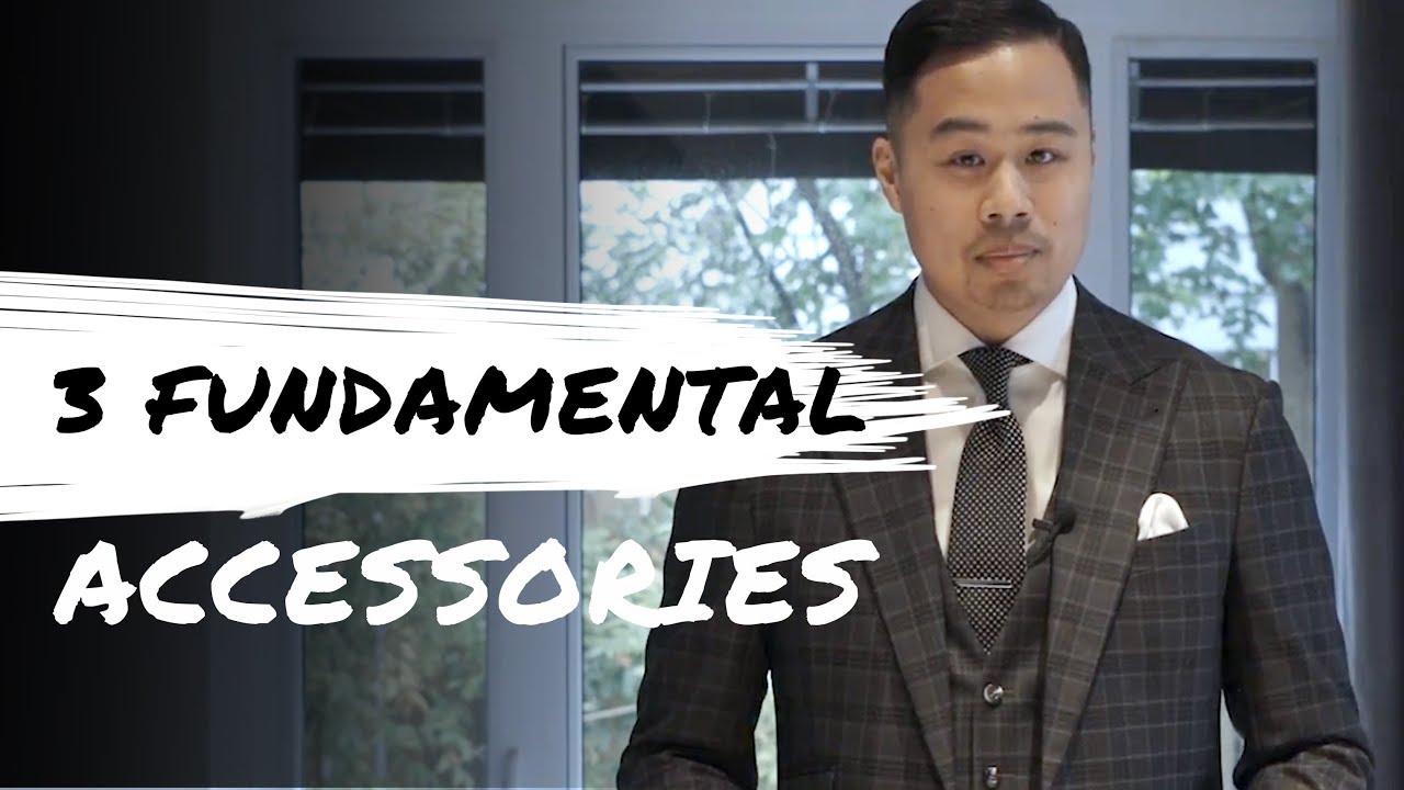 3 Fundamental Accessories when wearing a suit