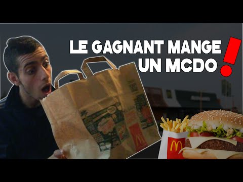 DÉFI: MANGE UN MACDO SI TU GAGNES !! special football.