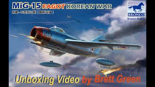 Celebrity Bronco 1/48 MiG-15 and MiG-15bis Unboxing - HyperScale Video Workshop 199 Net Worth