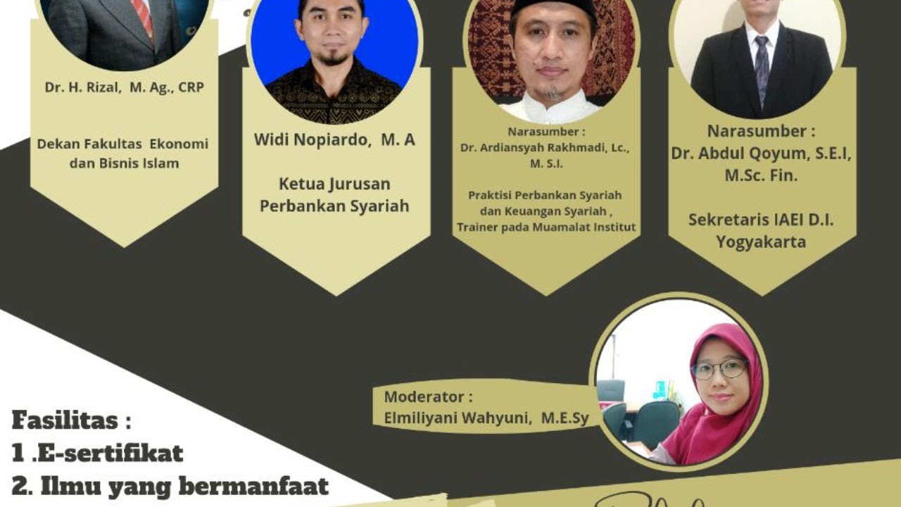 Visiting Doctor Jurusan Perbankan Syariah Fakultas Ekonomi dan Bisnis
