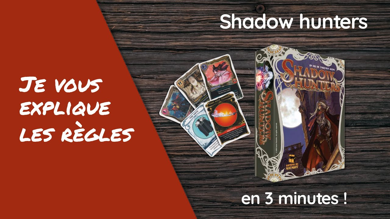 Shadow Hunters - Fang Édition - Jeux de société 