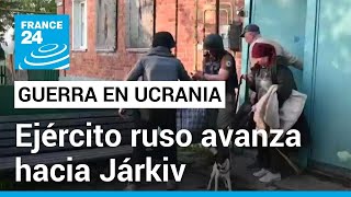 Más de 1.700 personas han evacuado Járkiv tras avances de tropas rusas