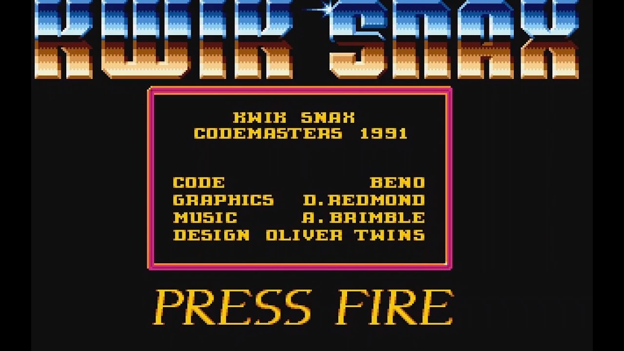 くわっちげーむ Atari ST Longplay [005] Kwik Snax - YouTube