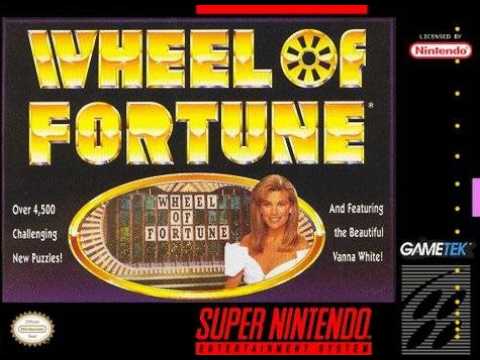 SNES Wheel of Fortune ORIGINAL RUN Game #65
