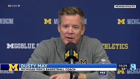 Michigan's Dusty May 'expects to win' with new roster