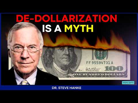 Steve Hanke: DE-BUNKING DEDOLLARIZATION - The Reality of CHINA and GLOBAL GOLD RESERVES