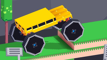 MONSTER TRUCK - Fancade Drive MAD Gameplay Walkthrough (iOS,Android)