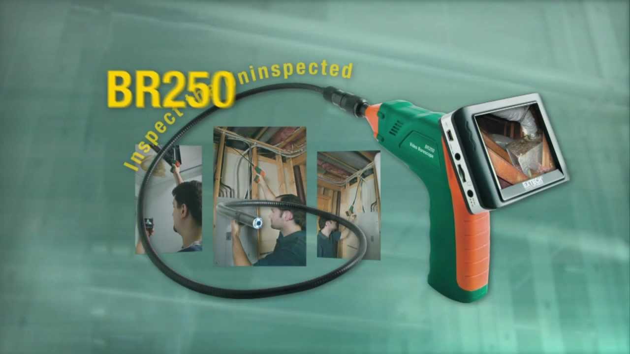 Endoscope avec caméra d'inspection Extech BR250