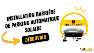 Barrière de parking B318 - Arceau de parking automatique