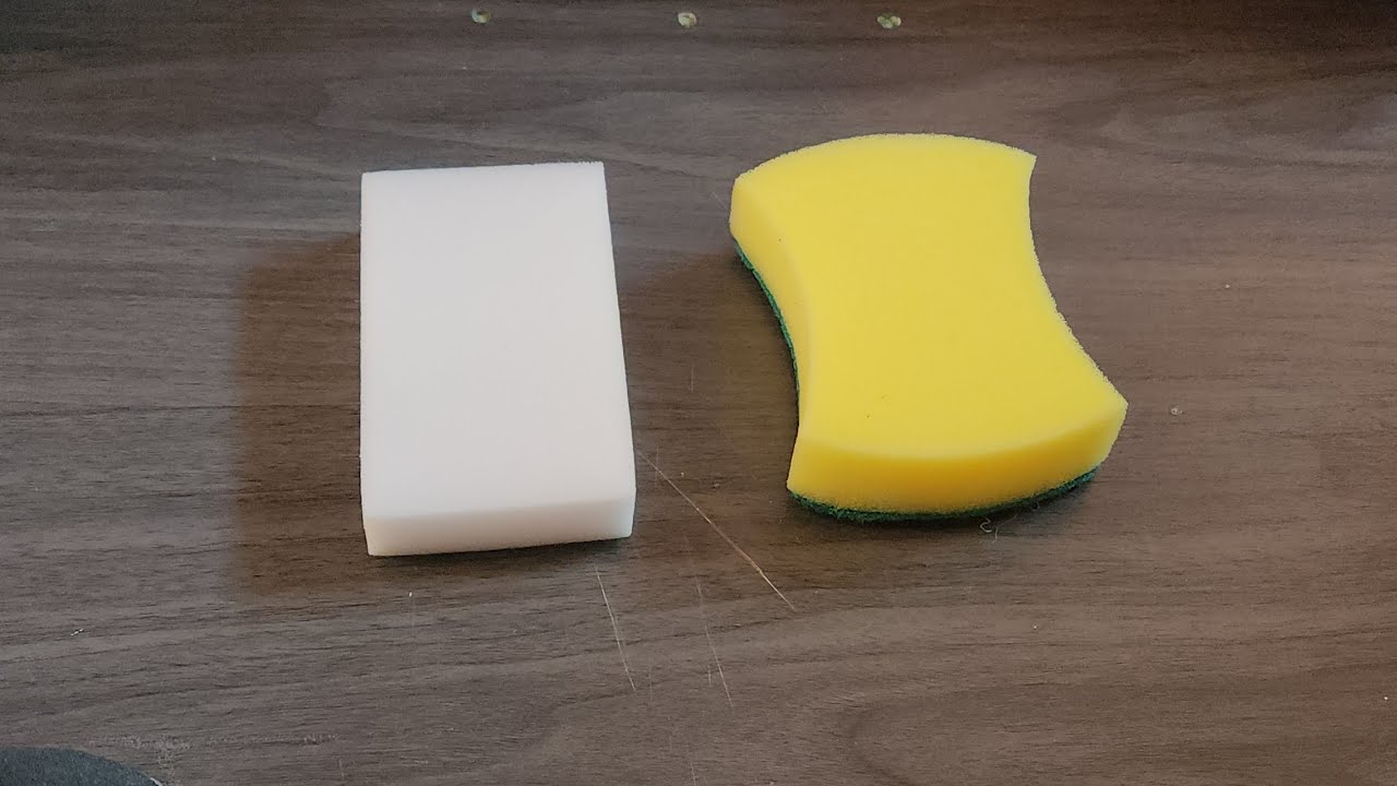 destroying sponges for personal stress relief 🤪 YouTube