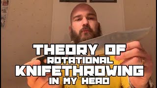 Tutorial Knife Throwing - HOW TO STICK A KNIFE STRAIGHT - Rotational knife throwing in my head