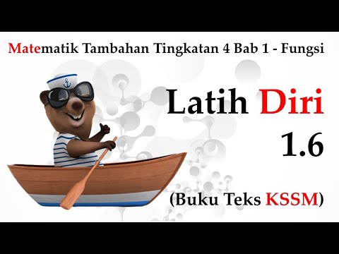 Matematik Tambahan Tingkatan 4 Kssm Bab 1 Fungsi Latih Diri 1 6 Buku Teks Kelas Live