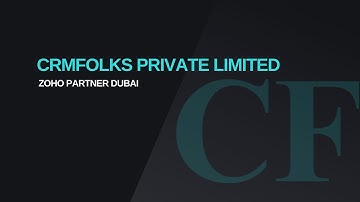 Zoho Partner Dubai | CRMFolks Private Limited