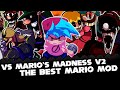 Fnf  vs marios madness v2  mx returns  all stars  modshardgameplay 