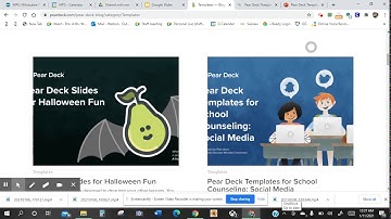 Pre Made Pear deck Templates