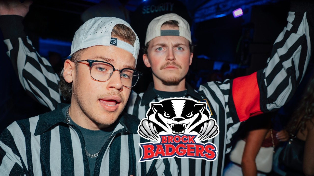 Referee Prank at Brock University ft. Erik Nagy - CANADIAN COLLEGE TOUR