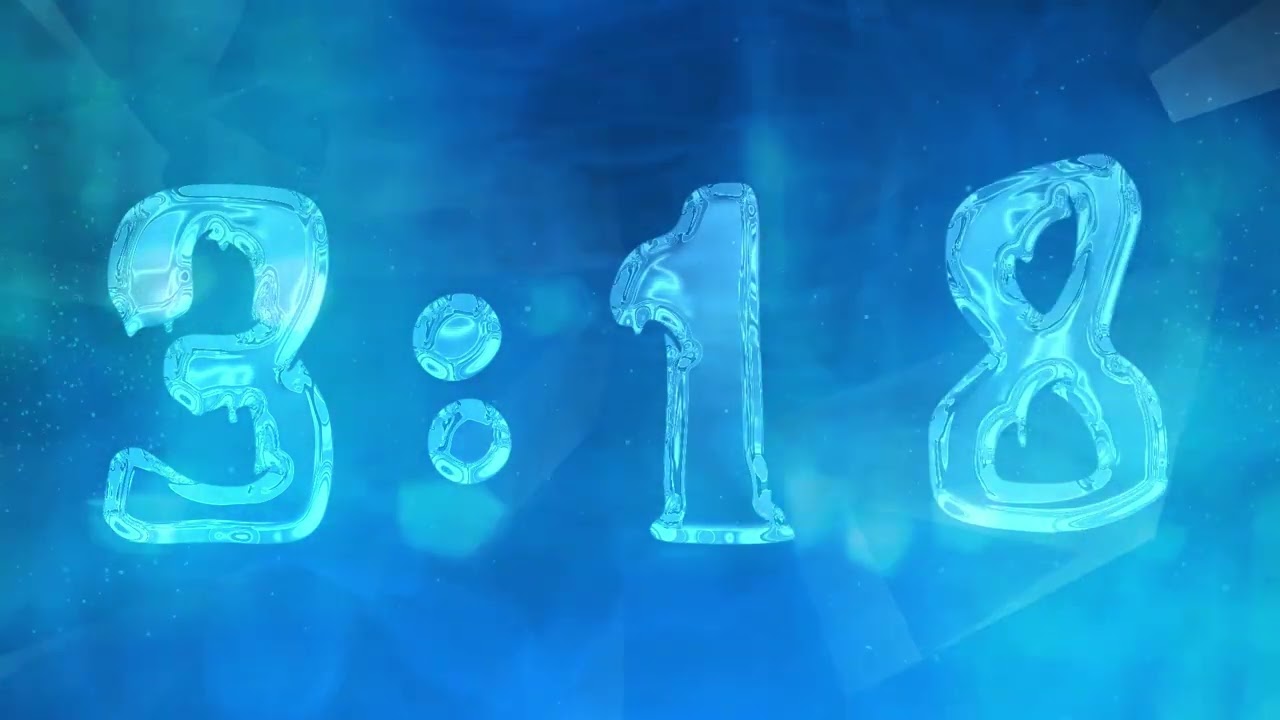 5-Minute Countdown Winter Iceberg Frost Chill Timer