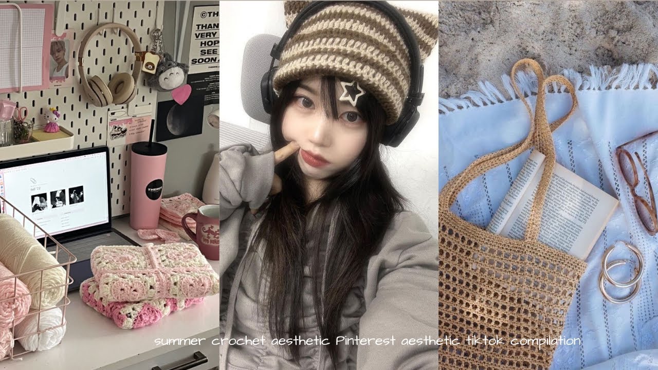 Crochet ideas/styles Pinterest inspired | Tiktok compilation💗🧶