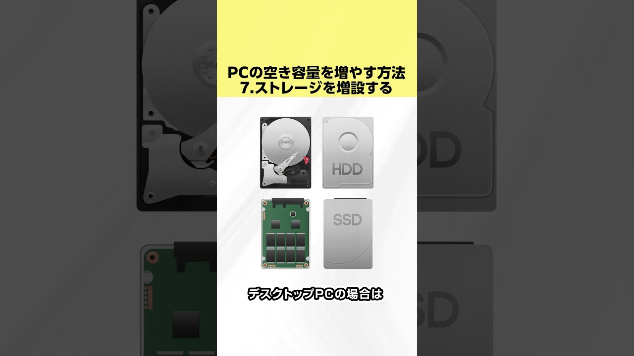 パソコンの空き容量を確認する方法！いっぱいだった時の増やす方法も 