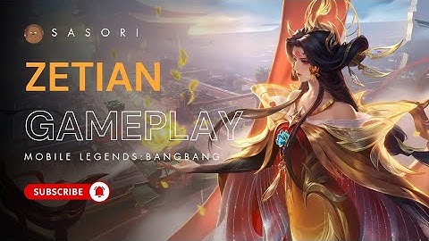 Zetian INSANE Gameplay - Full Damage Build & Combos | Full Match | Mobile Legends: Bang Bang